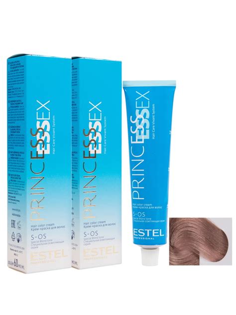 ESTEL PROFESSIONAL Крем-краска PRINCESS ESSEX S-OS для осветления волос ...