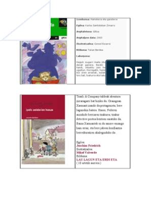 Ulermen Testuak Pdf Comprensi N Lectora Euskera Aprender