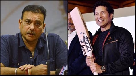 New Team India coach Ravi Shastri batting for Sachin Tendulkar as ...