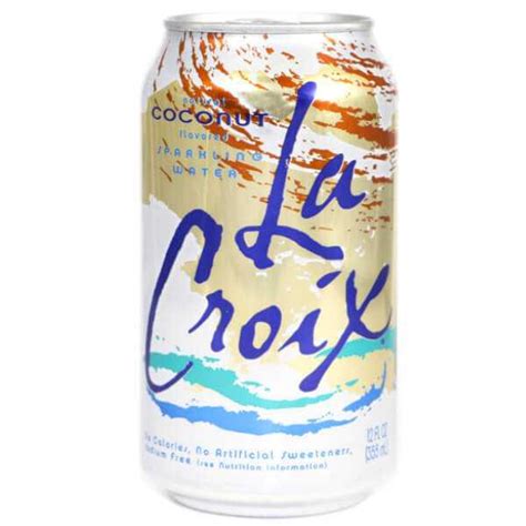 La Croix Coconut Sparkling Water 355 ml