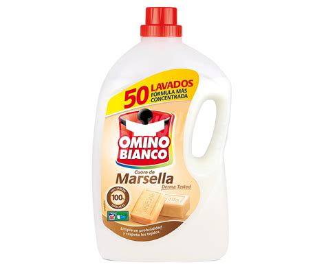 Omino Bianco Detergente M Quina L Quido Al Jab N De Marsella Botella