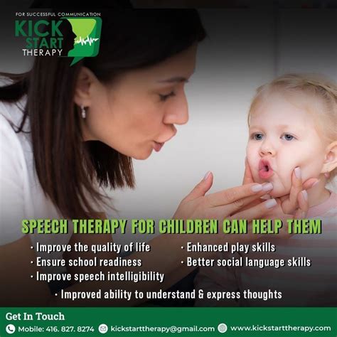 Speech therapy will help your child to learn to form sounds correctly ...