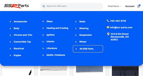 Welcome to the new SSR-Parts.com - SSR Parts