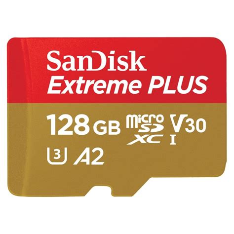 Sandisk Extreme Plus Micro Sd Kort Minneskort