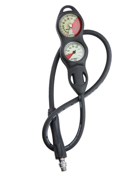 SCUBAPRO 2 Gauge U Line Diving Console With Pressure Gauge And Depth