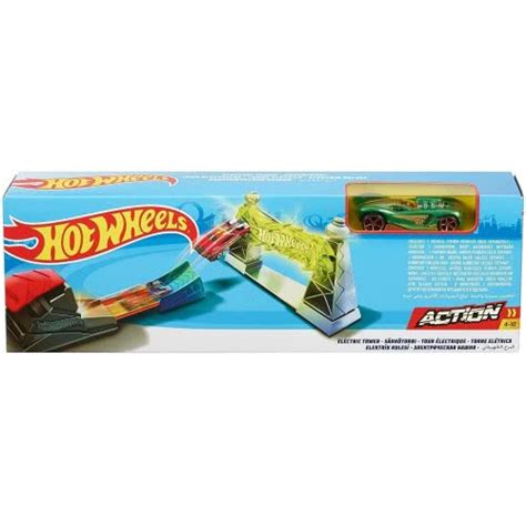 Mattel Hot Wheels Electric Tower Play Set Κλασικές Πίστες Για Κόλπα FTH FTH Toys shop gr