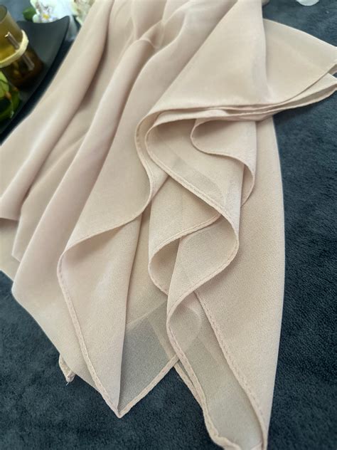 chiffon scarf hijab beige beige chiffon hijab