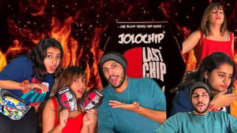 Jolo Chips Challenge Eating World S Hottest Chips With My Friends