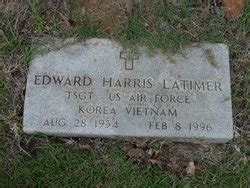 Edward Harris Ed Latimer 1934 1996 Find A Grave Gedenkplek