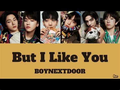 But I Like You Boynextdoor Youtube