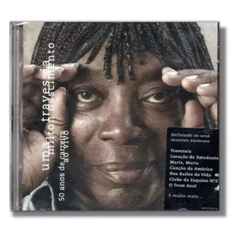 Cd Milton Nascimento Uma Travessia Ao Vivo Ao Vivo Lacrado Versión de