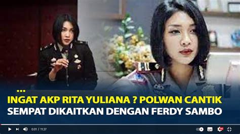 Ingat AKP Rita Yuliana Polwan Cantik Sempat Dikaitkan Dengan Ferdy