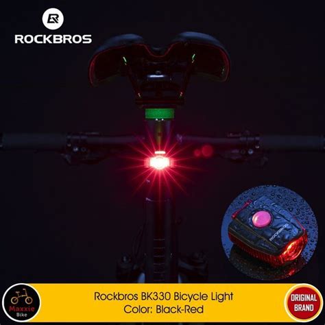 Jual ROCKBROS BK330 Lampu Sepeda Seatpost Rechargeable Bike Tail