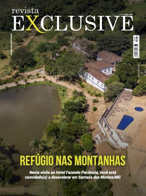 Fazenda Paciência foi o destaque da Revista Exclusive 110 Primeiro