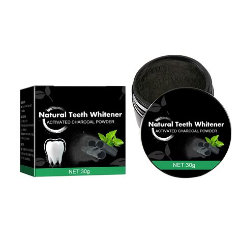 Activated Charcoal Teeth Whitening Powder 30g Of Natural Charcoal An