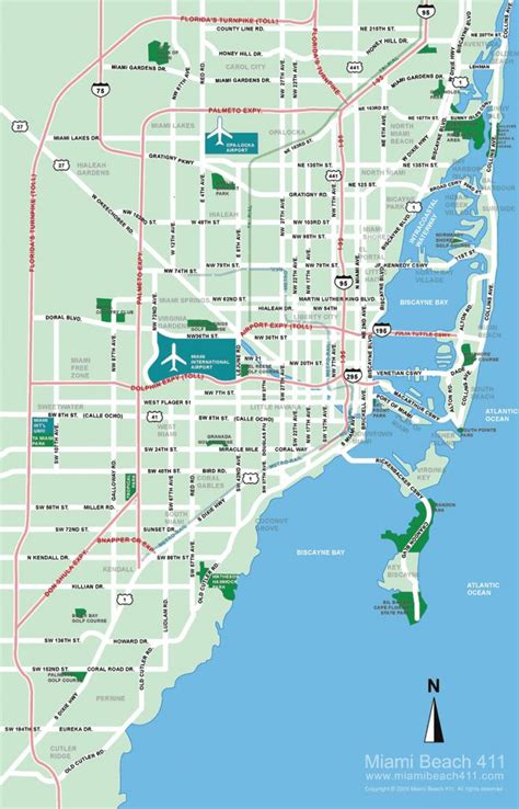 Map Of South Beach Miami Florida - Printable Maps