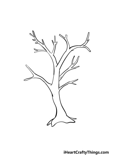 easy tree drawings