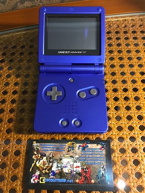 Купить портативную консоль Nintendo Game Boy Advance SP AGS-001 (EU ...
