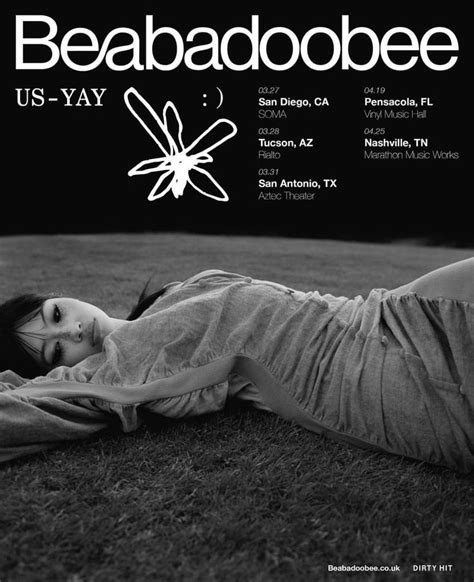 Beabadoobee Tour Poster