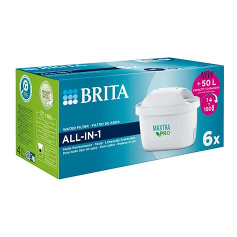 Buy BRITA MAXTRA PRO All-in-1 Water Filter Cartridge Pack of 6 | Avansas®