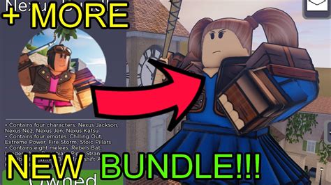 New Nexus Bundle In Arsenal Roblox Arsenal Youtube