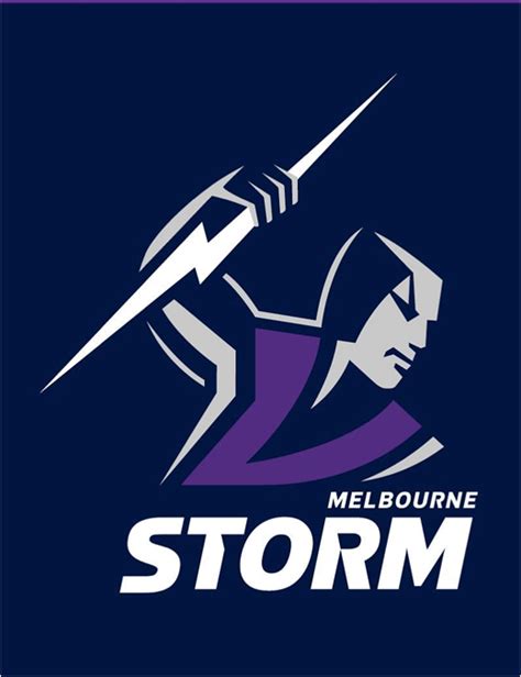 Aussie Rugby Team Melbourne Storm Reveals New Logo - Logo-Designer.co