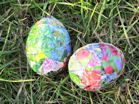 EASTER EGG DECOUPAGE - Mom always knows