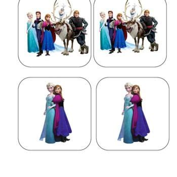 Frozen Disney Matching And Memory Game Elsa Anna Olaf And More