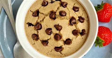 Chocolate Chip Baked Oats Low Fodmap Glutenvrij Lactosevrij Vegan Blije Buik Recepten