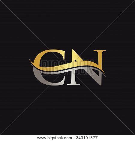 Initial Gold Silver Vector Photo Free Trial Bigstock