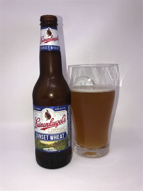 Leinenkugels Sunset Wheat Review The Sporting Brews