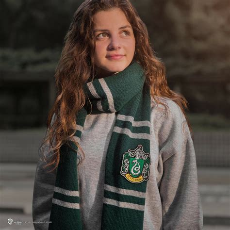 Official Warner Bros Licence Harry Potter Slytherin Scarf Deluxe Edition Ebay