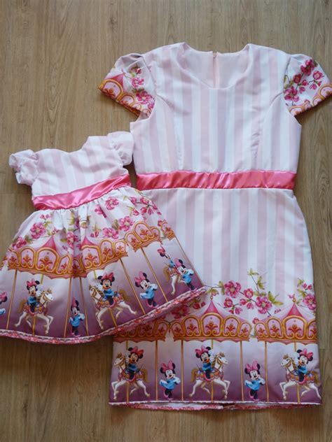 Vestido Minnie Rosa Mae E Filha Elo Produtos Especiais