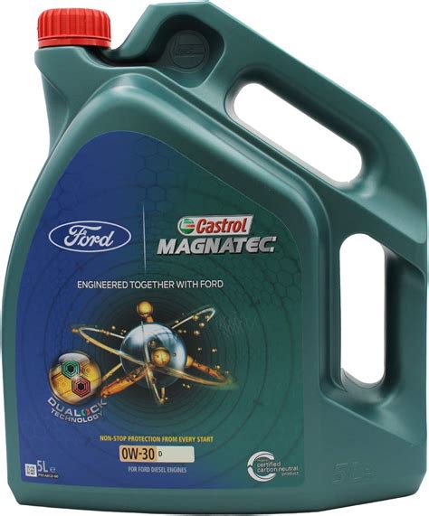 Castrol Magnatec 0W 30 D Engine Oil 5 L Amazon Co Uk Automotive