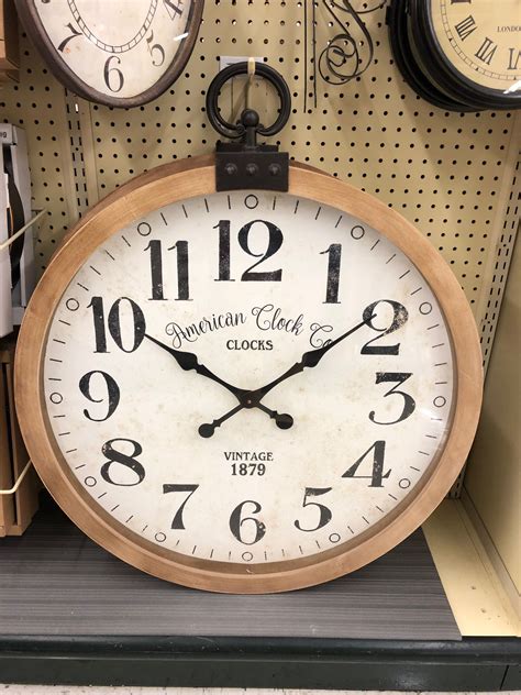 Large Wall Clock From Hobby Lobby Clock Wall Decor Clock Large Wall Clock