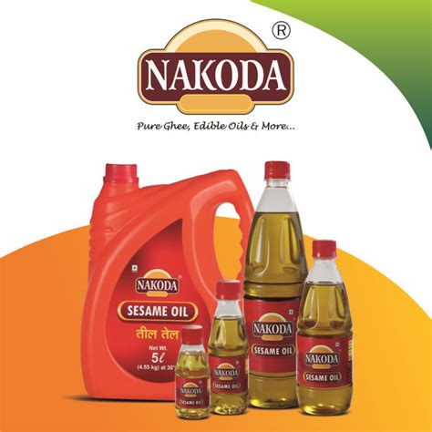 Sesame Oil With 24 Months Shelf Life Nakoda Private Label Avaialble