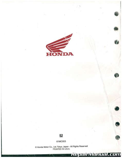 Honda CB450 CM450 1982-1983 1985 Motorcycle Service Manual