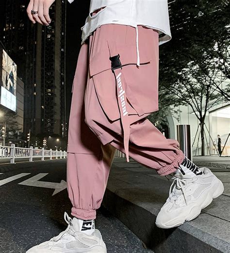 Cyberpunk Men S Techwear Pants Japanese Joggers Cargo Etsy