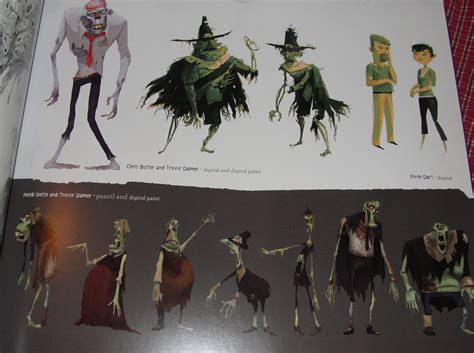 Living Lines Library Paranorman 2012 Character Design