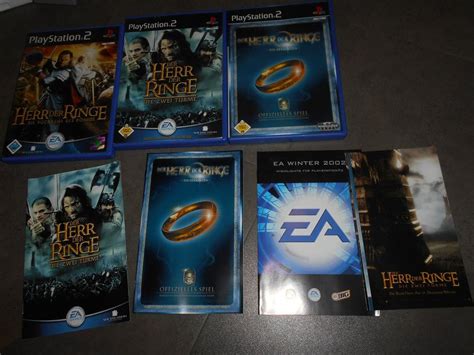 Herr der Ringe Rückkehr des Königs 2 Türme Gefährten PS2 Kaufen auf