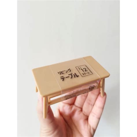 Jual Miniature Pajangan Properti Foto Meja Table Coklat