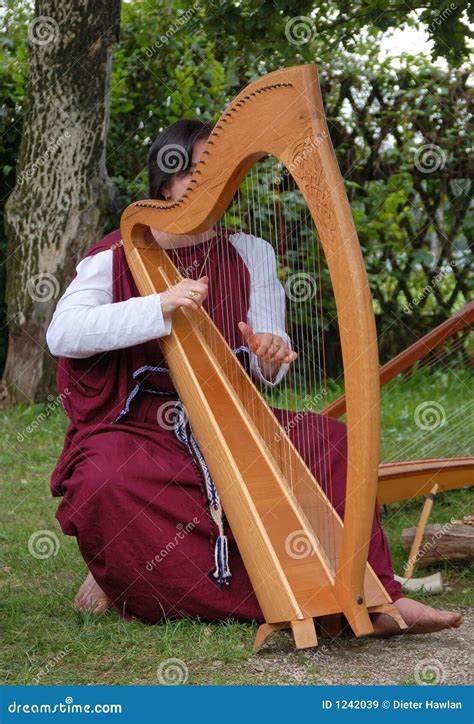 Celtic Harp Stock Image Image Of Musician Note Tune