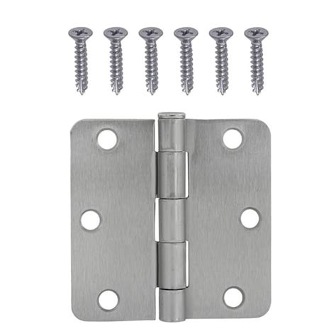 Everbilt 3 Inch Satin Nickel Double Acting Spring Door Hinge 1 Pc The Home Depot Canada