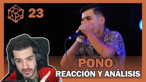 Pono Elim Solo Gbb Reaccion Y Analisis Youtube