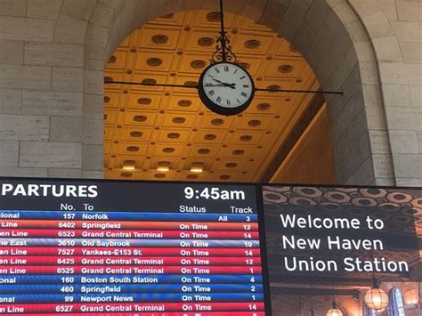 Union Station New Haven Train Schedule To Grand Central - News Current ...