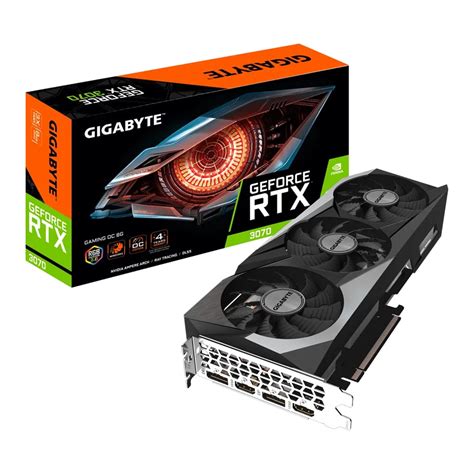 VGA (การ์ดแสดงผล) GIGABYTE GEFORCE RTX 3070 GAMING OC 8G - 8GB GDDR6 ...