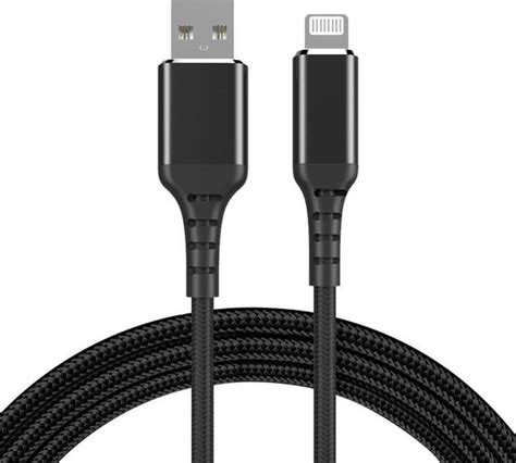 USB A Naar Lightning Kabel 2 0 Apple MFI Gecertificeerd Nylon