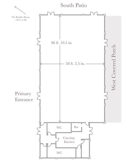 Pavilion Floor Plan — The Venues at Langtree | Weddings, Events ...