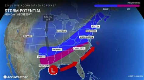 Possibility Of Snow, Ice Storm For Northeast Next Week Hinges On One ...