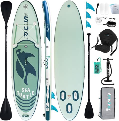 Funwater Inflatable Wide Stable With Premium Sup Paddle Board Review